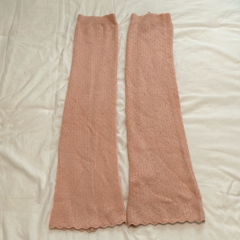 Danskin knit leg warmers